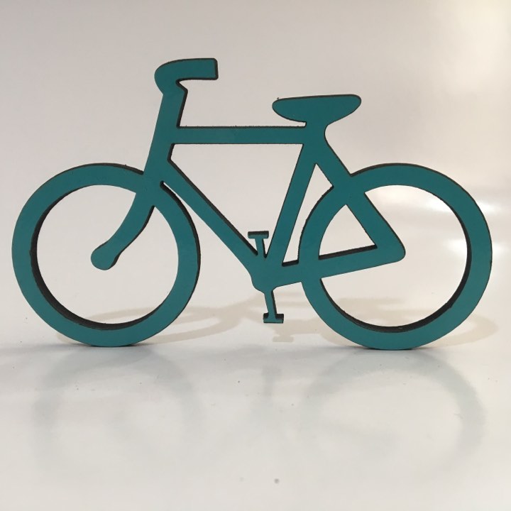 ÍMÃ BICICLETA AZUL TIFFANY - Imagem 2