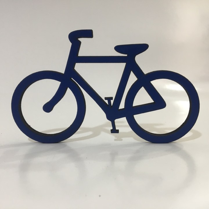 ÍMÃ BICICLETA AZUL - Imagem 2